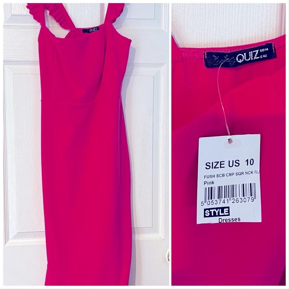 NWT Pink Quiz Dress 10